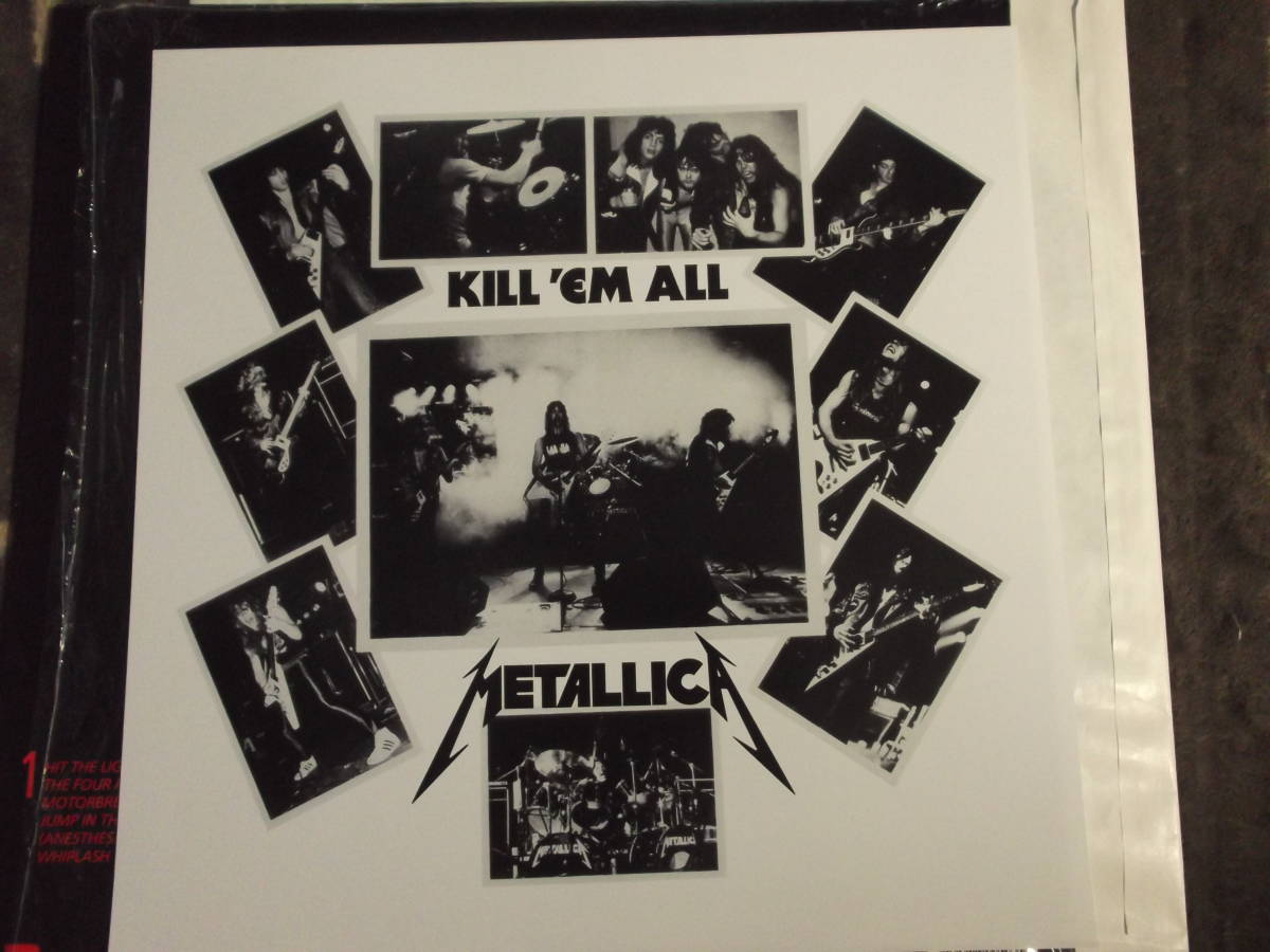 METALLICA[KILL 'EM ALL]VINYL，RE
