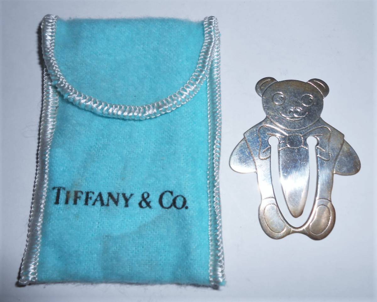 1円 TIFFANY＆Co ティファニー SV925 リボン ピンブローチ ピンバッジ