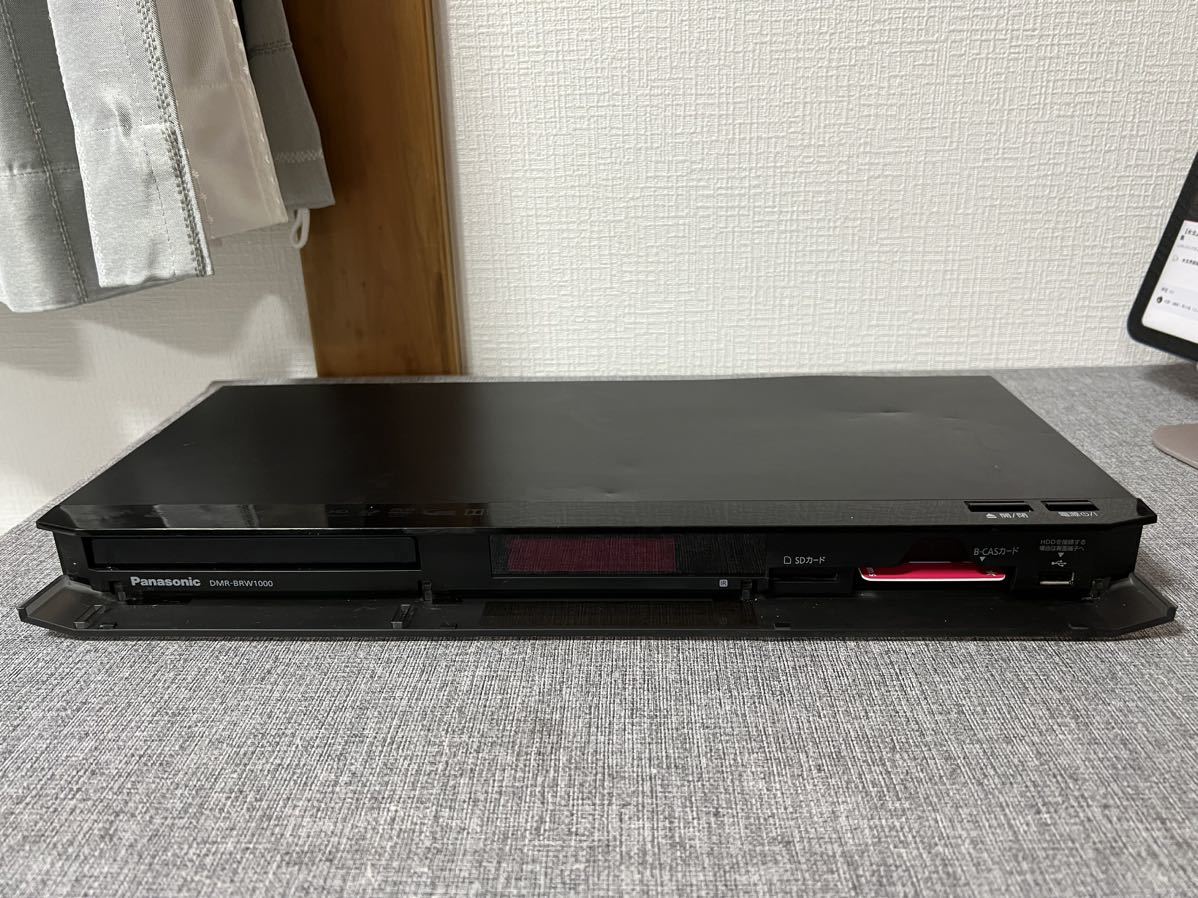 中古品 動作良好 パナソニック DMR-BRW1000のブルーレイレコーダー