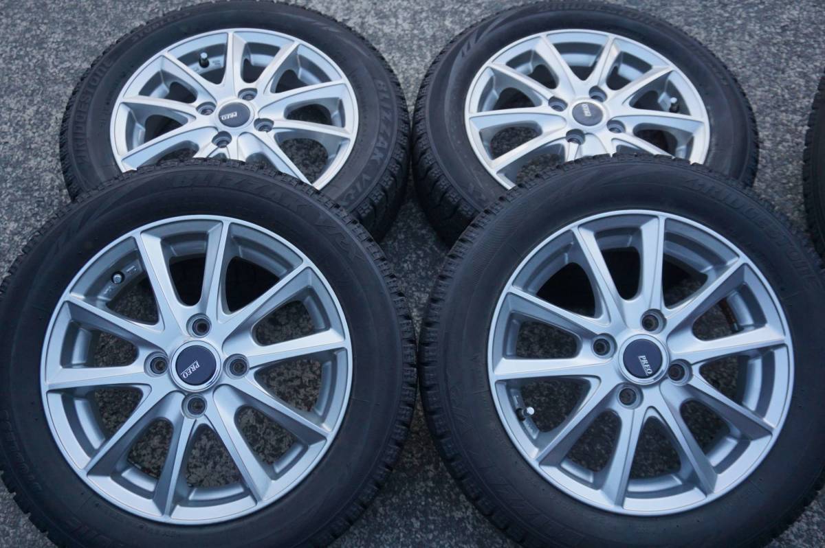 ブリヂストン ブリザックVRX 155/65R14 PREO デイズ ekワゴン ウェイク