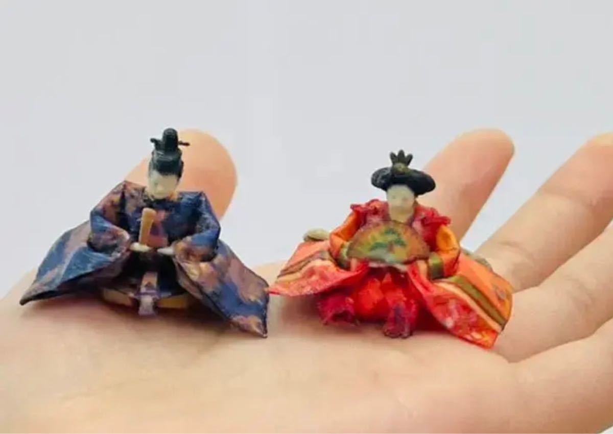 フィギュア お雛様 ミニチュア 希少 リーメント ぷちサンプル 初期の
