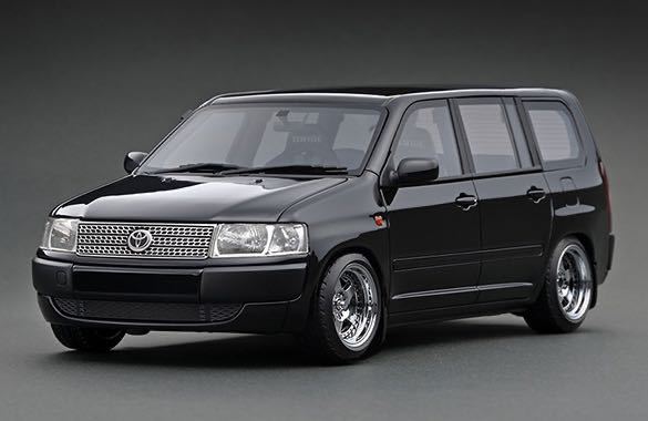 119 1円スタート！ IGNITION MODEL 1/18 TOYOTA PROBOX BLACK GL
