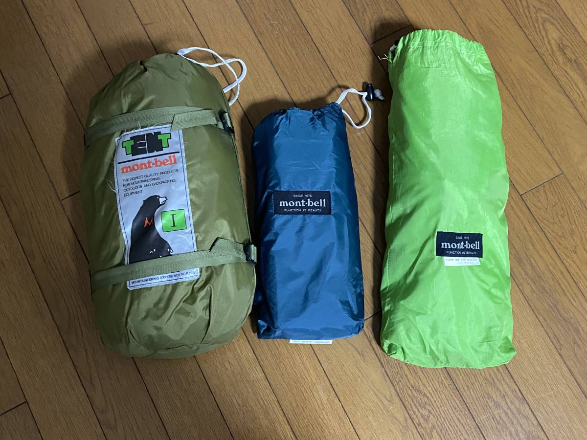 ムーンライトテント初期型　美品　グランドシート未使用　ミニタープHX 未使用