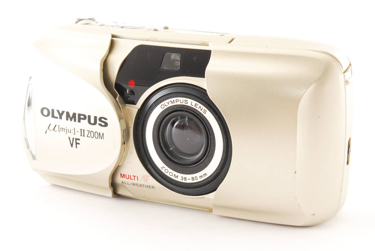 オリンパス OLYMPUS μ[mju:]-II ZOOM VF 38-80mm フィルムカメラ #7149