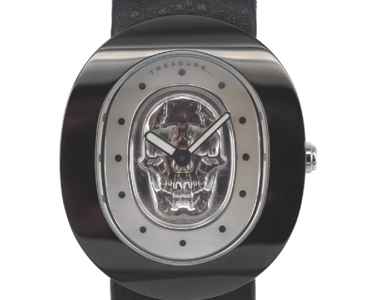 [美品] 稼働品【deLaCour】ドゥラクール L´Ovale TREASURE Limited edition 限定モデル クォーツ 動作OK 保証書付 中古品