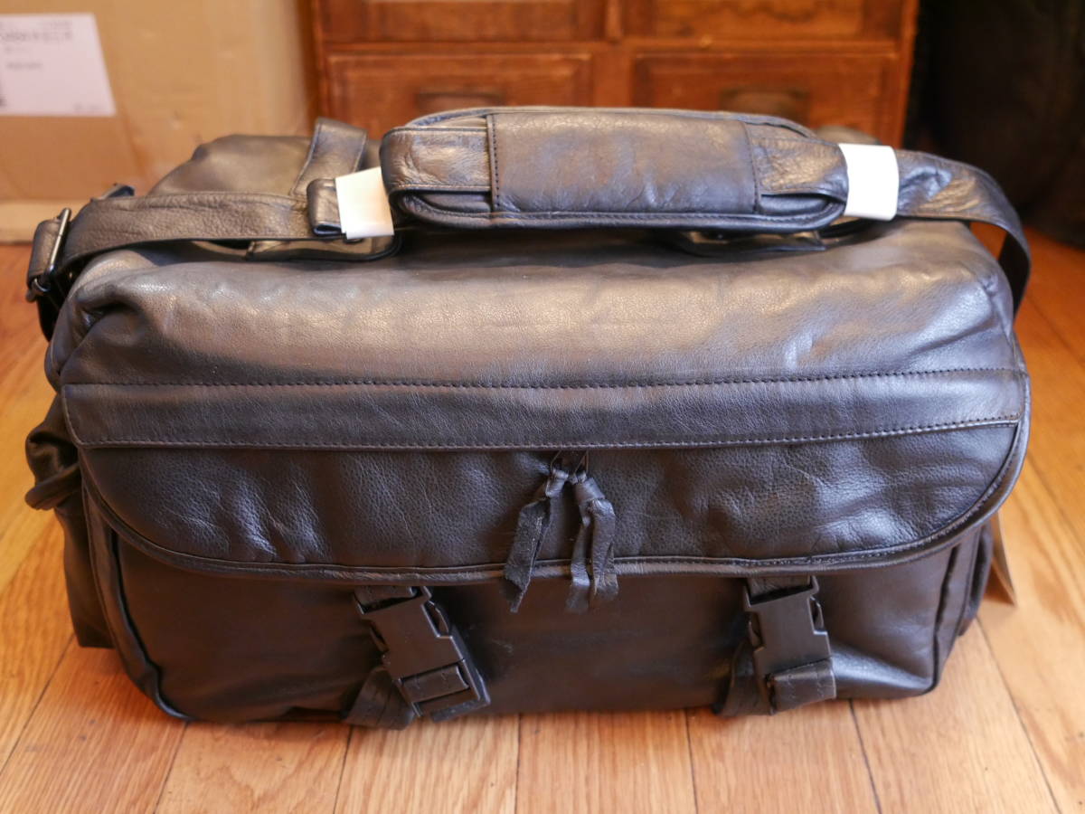 ◆エツミ 牛革 L セミハードカメラバッグ E-997 未使用美品 ETSUMI レザー