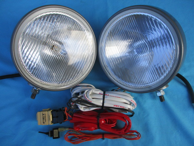 ★ FETランドマスター200 本体＋ハーネスセット / 大型ロードランプ / H3 12V 点灯OK / 当時物・レア物 ★ CIBIE IPF PIAA
