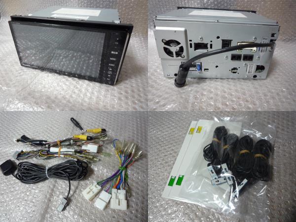 ★完動★新品アンテナ付★ストラーダ CN-R500WD Bluetoothハンドフリー 地デジ DVD再生 CD録音 ワイド2DIN トヨタ ダイハツ車