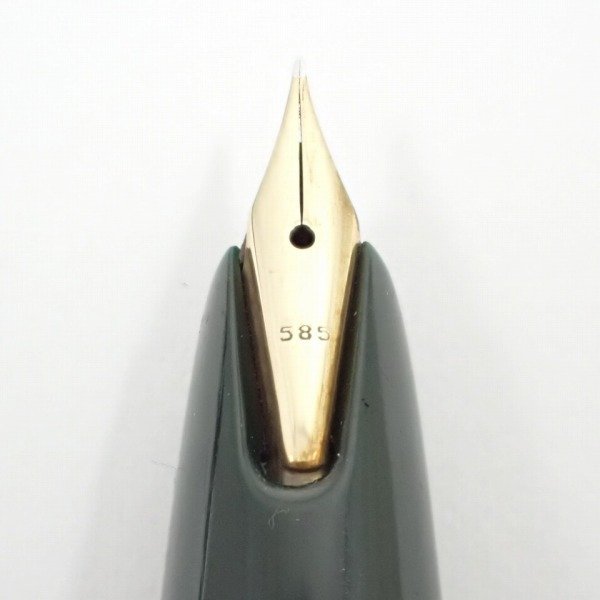MONTBLANC モンブラン 32 万年筆 14Kペン先 グリーン×コンビ色【いおき