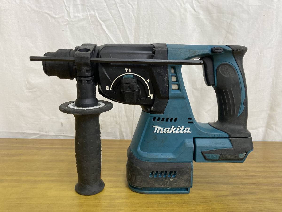 makita マキタ 24mm充電式ハンマドリル HR244D 18V ケース付き 動作確認済み 本体のみ ケース付　556819 管 IRAR