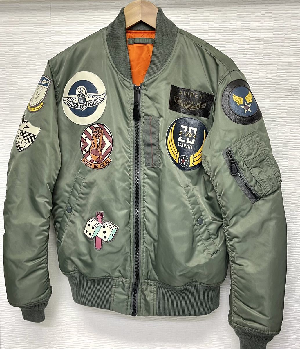 限定品【トム・クルーズ着用】 AVIREX ma1 トップガン CWU36p