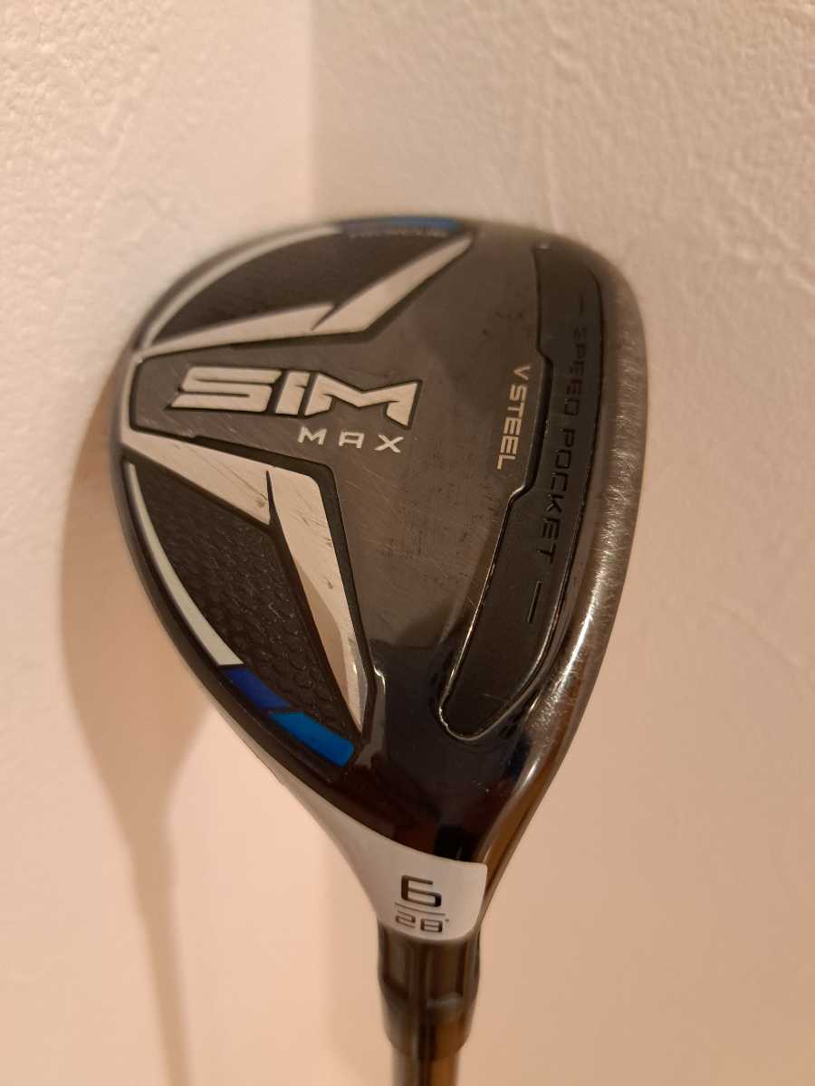 中古 テーラーメイド SIM MAX (シム マックス) レスキュー 2020 (日本仕様) U6 TENSEI BLUE TM6