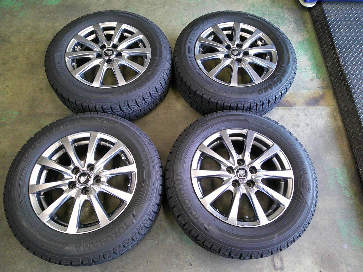 セール，得価 ５０系プリウス装着 平面座ナット仕様 マナレイスポーツFS 195/65R15 IG50+セット品(スタッドレスタイヤ)｜売買されたオークション情報、yahooの商品情報をアーカイブ公開 - オークファン 5穴