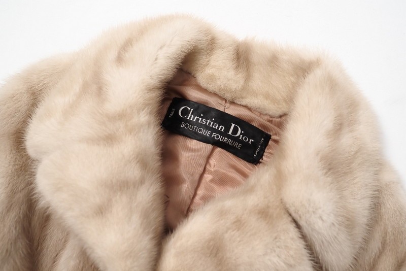 GM5981▽フランス製▽クリスチャンディオール Dior*最高級毛皮*パール 