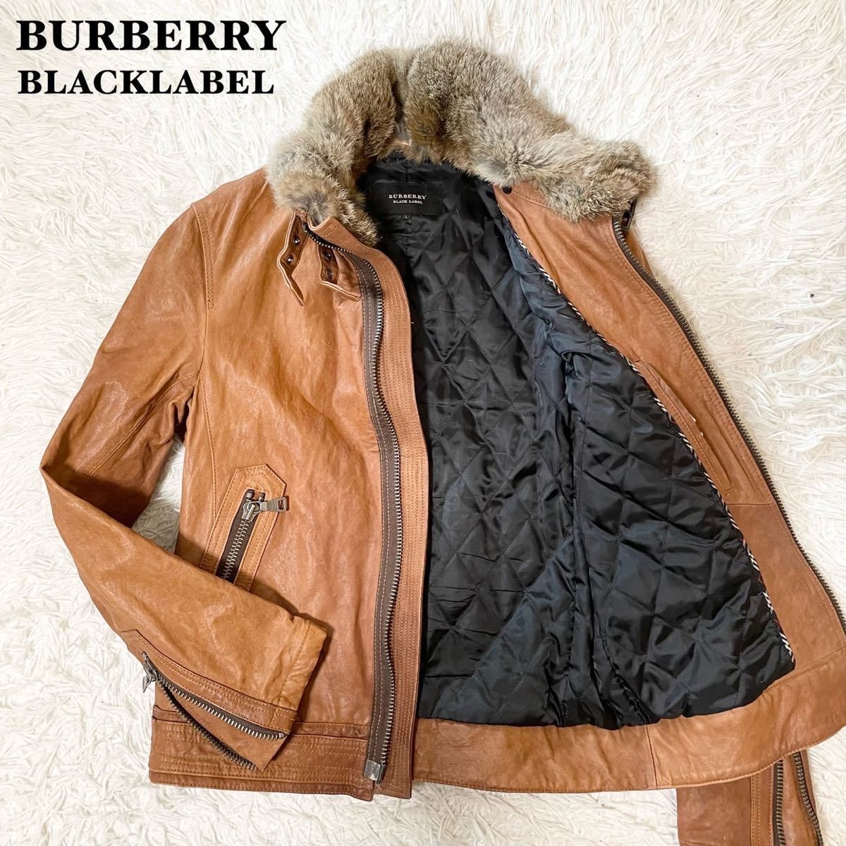 希少Lサイズ!! BURBERRY BLACK LABEL バーバリーブラックレーベル 