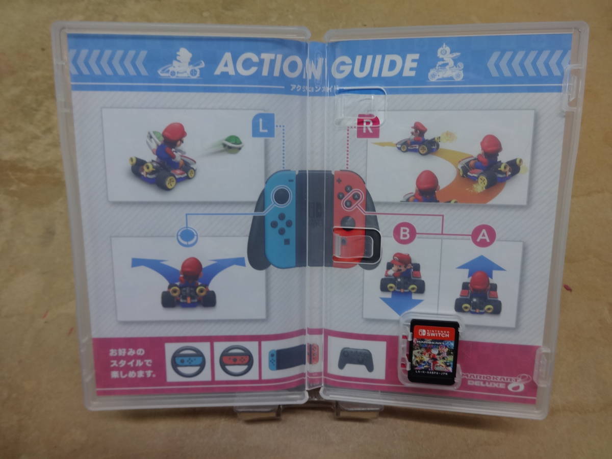 Q451 スイッチソフト マリオカート8 デラックス 中古品 マリオカート8