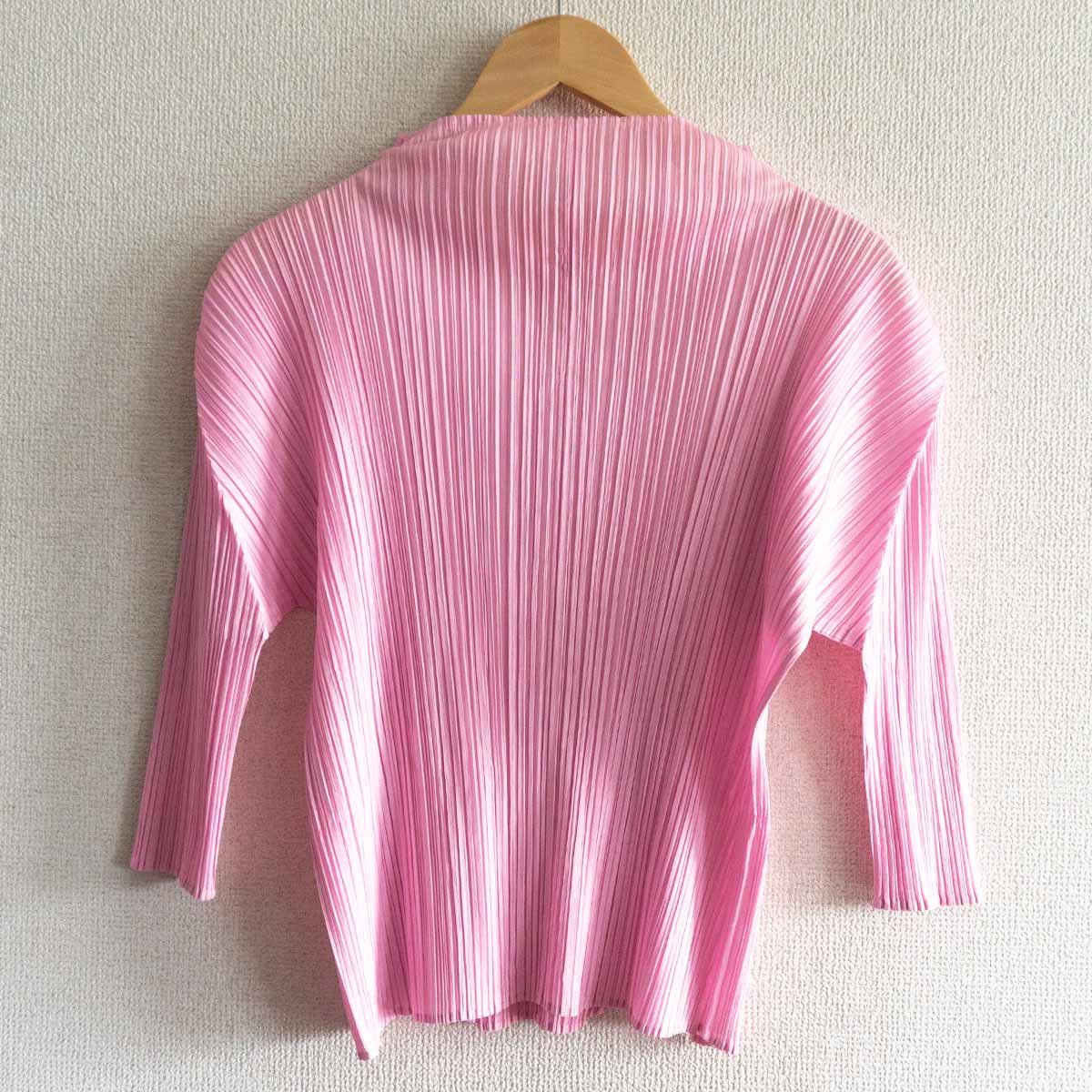 プリーツプリーズミストトップス　ピンク プリーツプリーズ ミスト トップス ピンク SPRINKLE MIST PLEATS