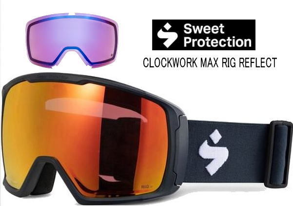 Sale スウィートプロテクション SWEET PROTECTION CLOCKWORK　RIG REFLECT 交換付　ゴーグル TOPEZ ノルウェー