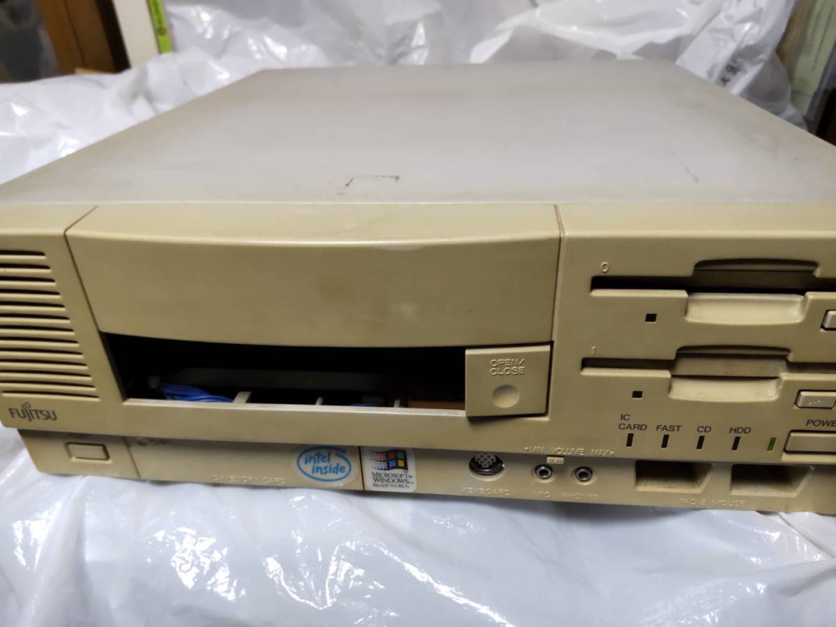 h*i様 ジャンク品 Fujitsu FM TOWNS II Fresh 本体の FM TOWNS II 富士通 FUJITSU 本体 Fresh Fujitsu 旧型PC Ⅱ PC