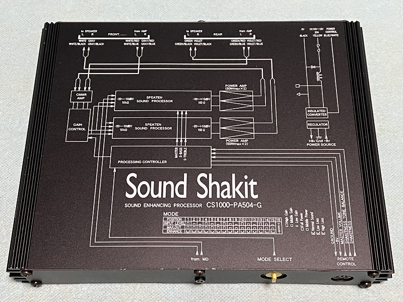 サウンドサイエンス サウンドシャキット CS1000-PA504-G 動作OK