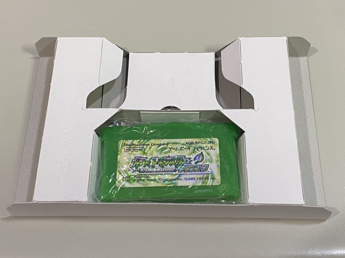 GBA ポケットモンスター リーフグリーン ワイヤレスアダプタ無し