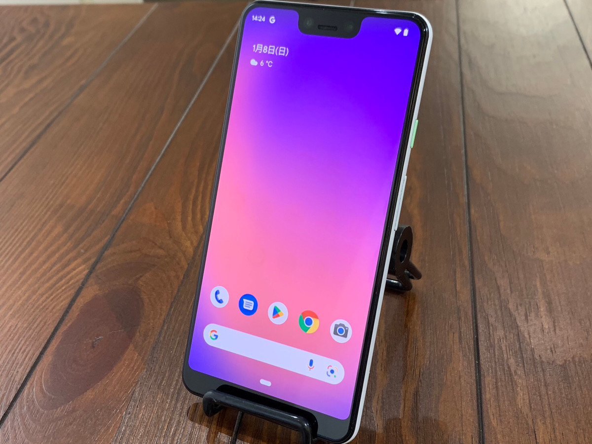 【中古】SIMロック解除済み Google Pixel3XL White RAM4GB ROM64GB G013D おサイフケータイ ソフトバンク