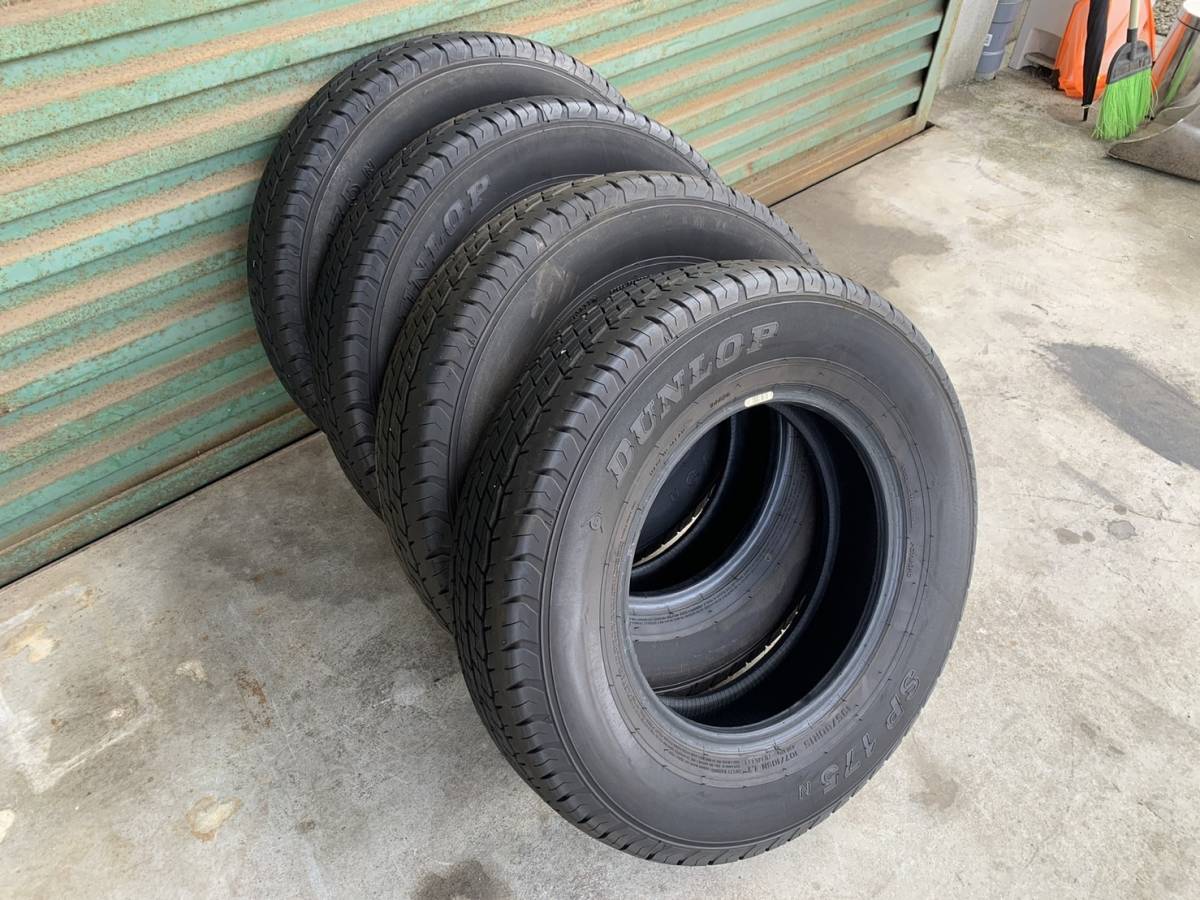 ハイエース新車外し195/80R15タイヤ4本セットキャラバンにも T035) 195 