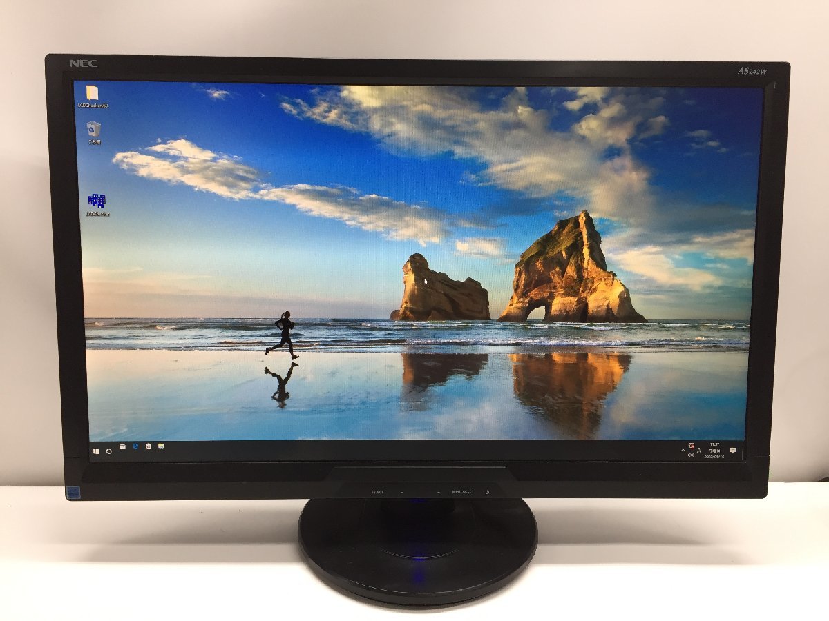 NEC AS242W [24インチ] [フルHD/LED/DVI] 液晶モニター 動作品/中古品