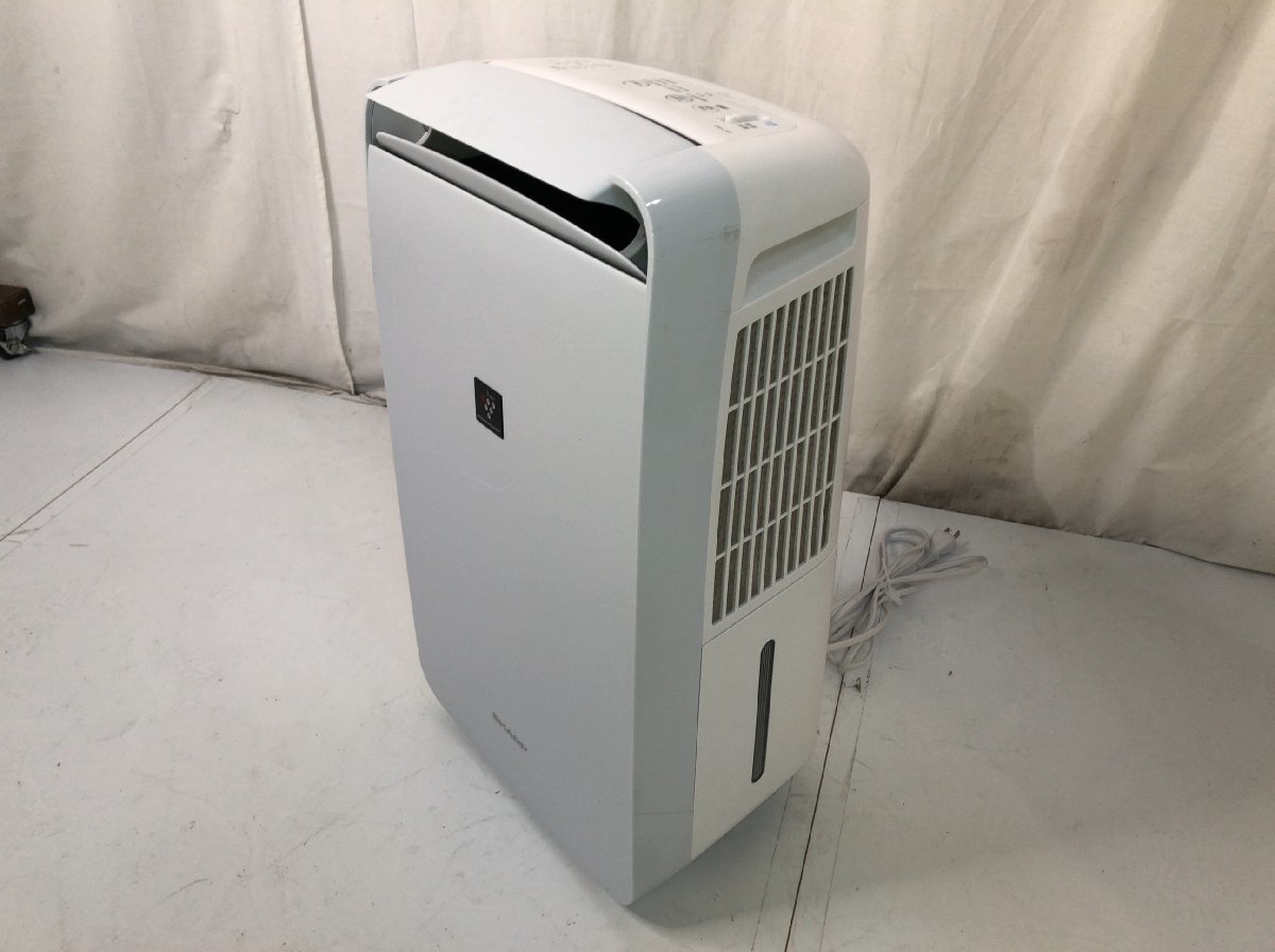 SHARP CM-L100-W 冷風 衣類乾燥 除湿機 プラズマクラスター 2021年製