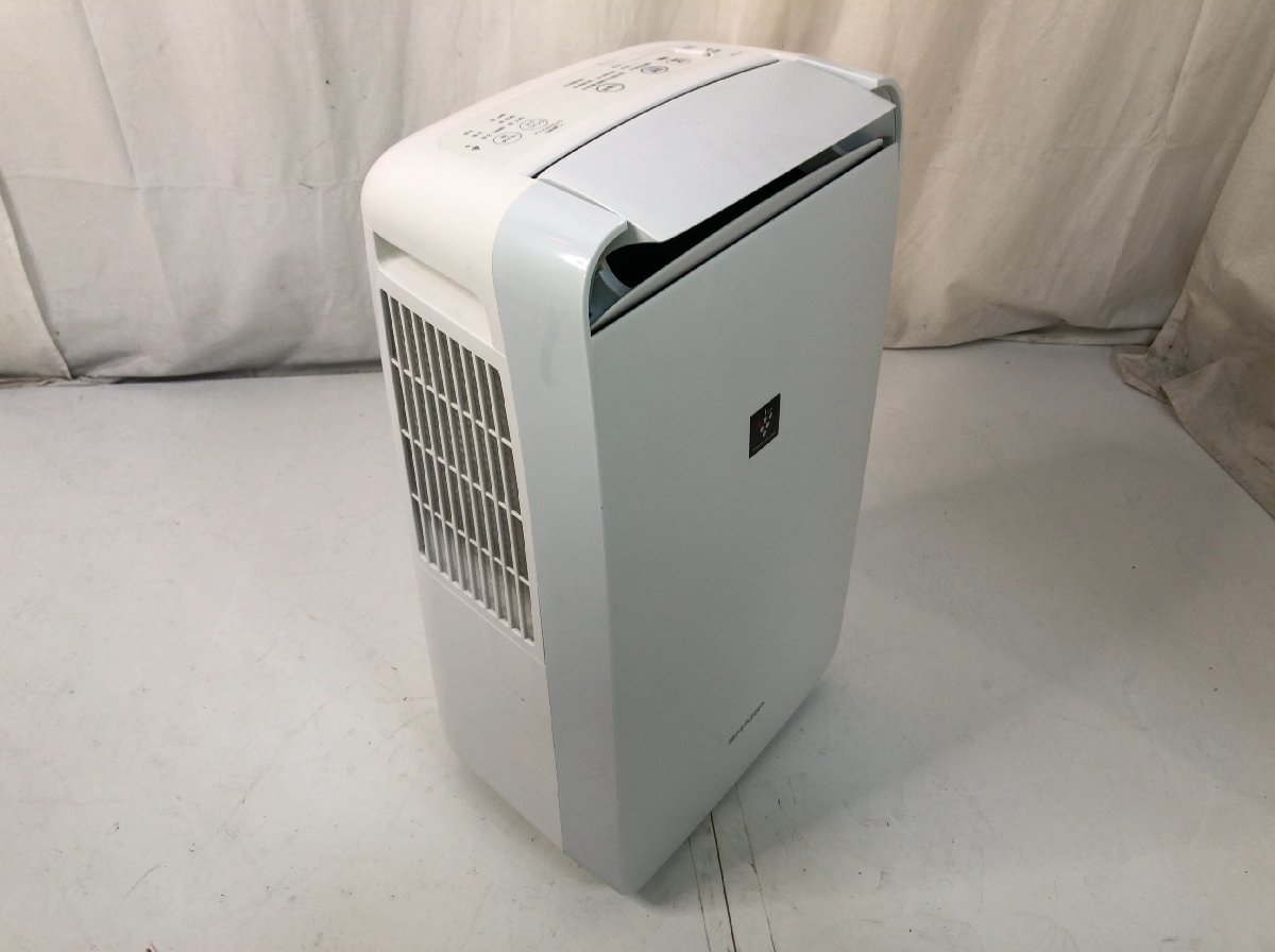 SHARP CM-L100-W 冷風 衣類乾燥 除湿機 プラズマクラスター 2021年製