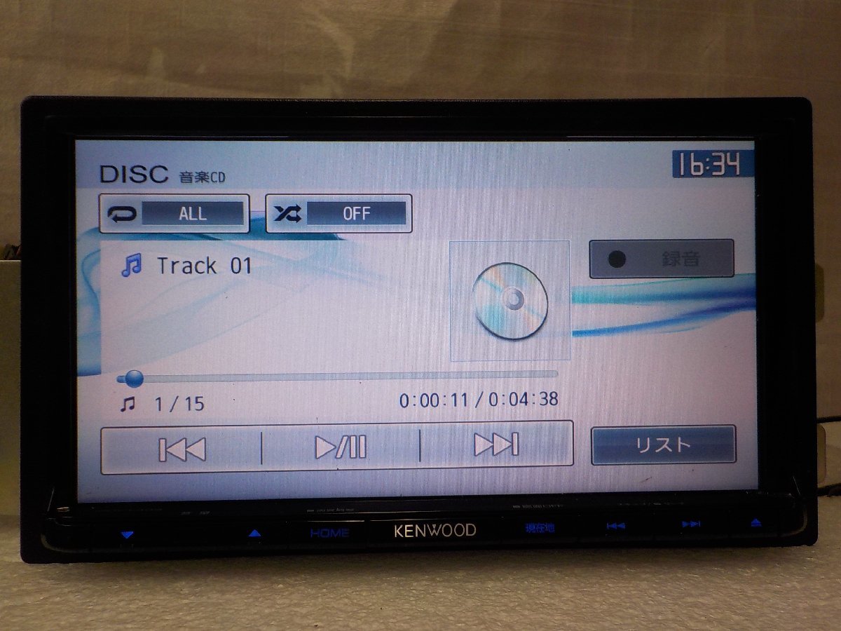 ケンウッド彩速ナビ　MDV-L403ワンセグTV/SD/USB/iPod ケンウッド彩速ナビ MDV-L403W ワンセグTV/SD/USB/iPod KENWOOD