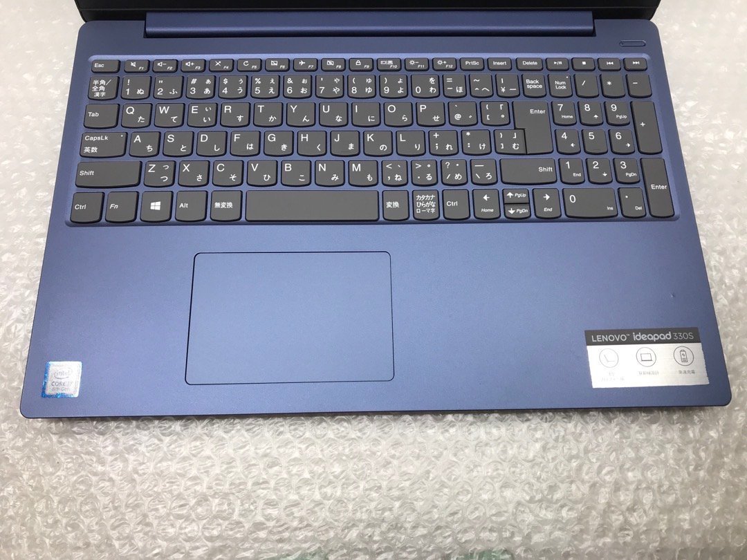 ジャンク【Lenovo】ideaPad 330S-15IKB CPU不明 HDD無 15.6インチ 中古
