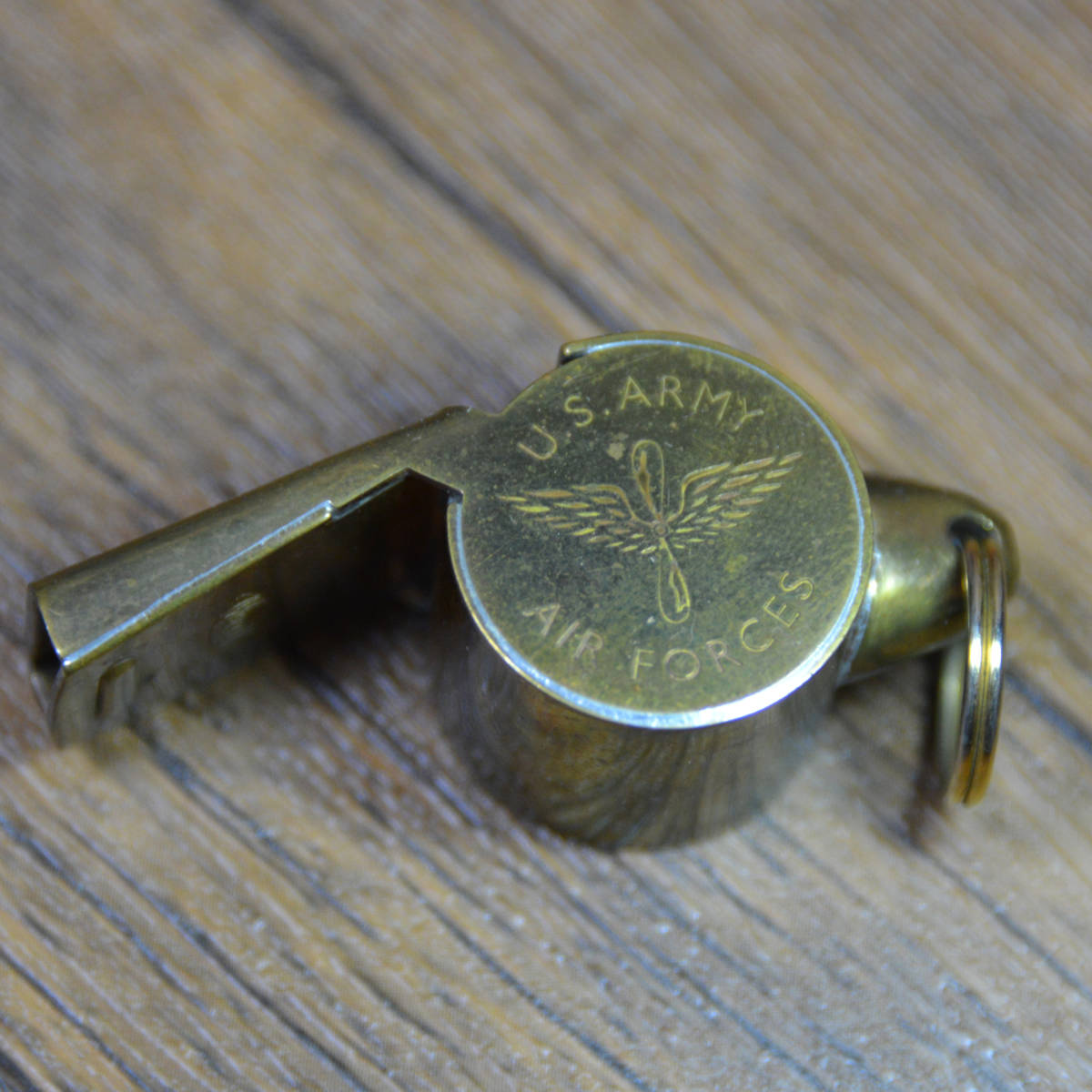 希少 旧リアルマッコイズ】A-2のアクセサリーに！ ブラスホイッスル