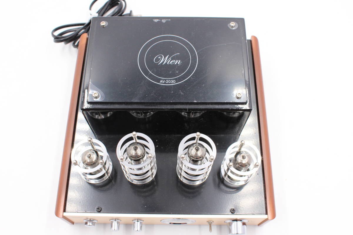 AV-2030 Wien 動作品 真空管アンプ WIEN オーディオ機器 美品