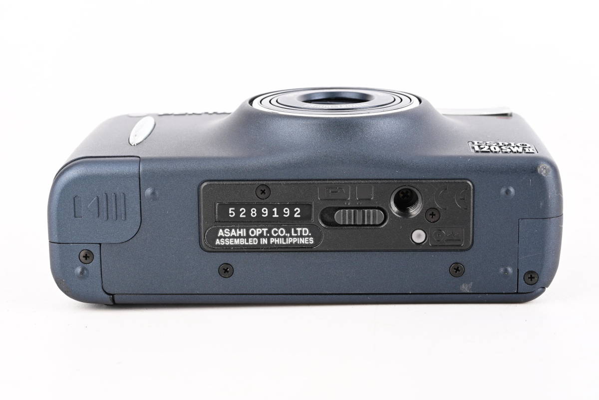 動作確認済】Pentax ESPIO 120SW Ⅱ 限定色 インディゴブルー