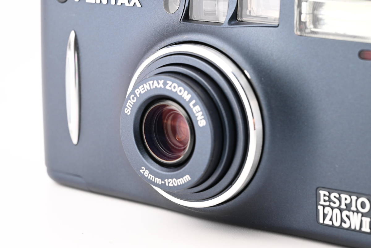【動作確認済】Pentax ESPIO 120SW Ⅱ 限定色 インディゴブルー a514 PENTAX ペンタックス ESPIO 120SW II インディゴブルー 濃紺 レア
