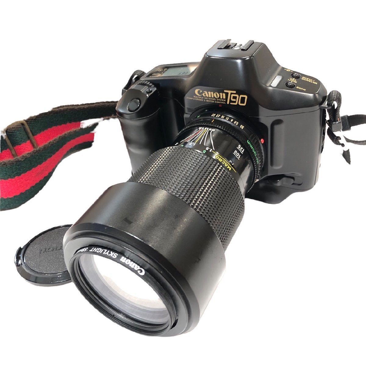 CANON キヤノン T90 一眼レフフィルムカメラ レンズ付き ※稼働品