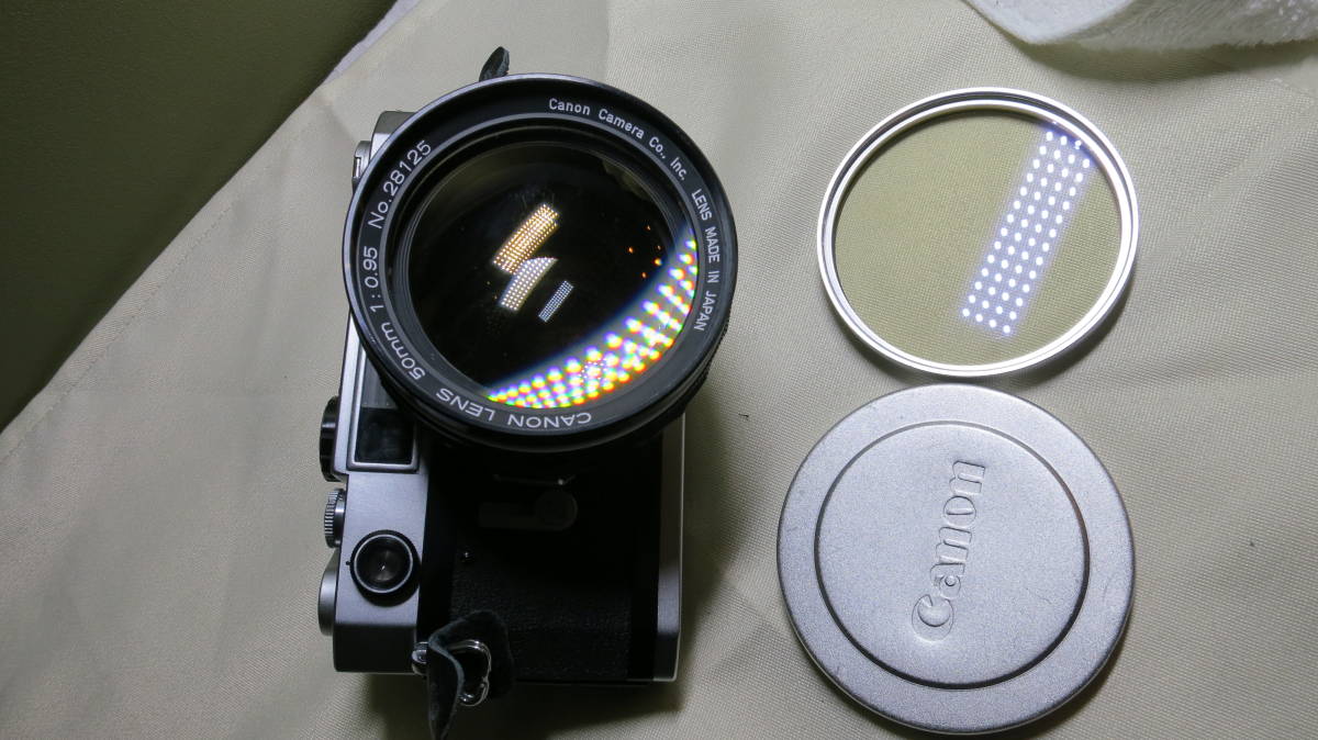 中古良品 Canon キヤノン7S ＋50mmF0.95 Canon 50mm - + Model ☆訳