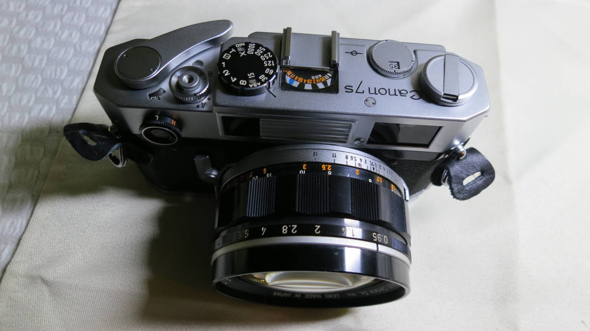 中古良品 Canon キヤノン7S ＋50mmF0.95 Canon 50mm - + Model ☆訳