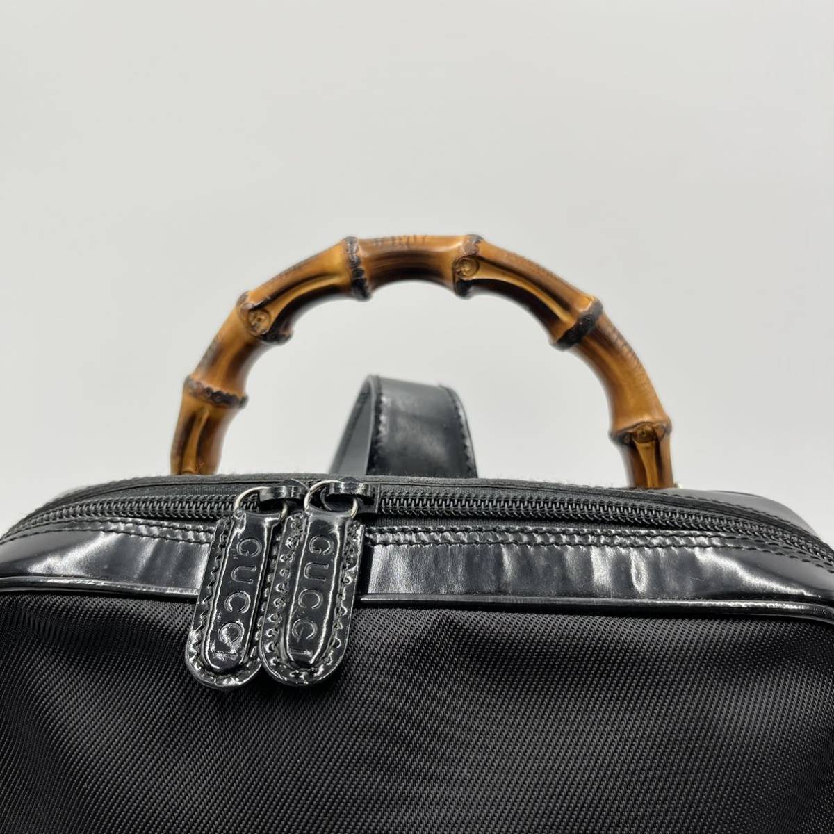 1円《美品》GUCCI グッチ バンブー 内ディアマンテ ワンショルダー 