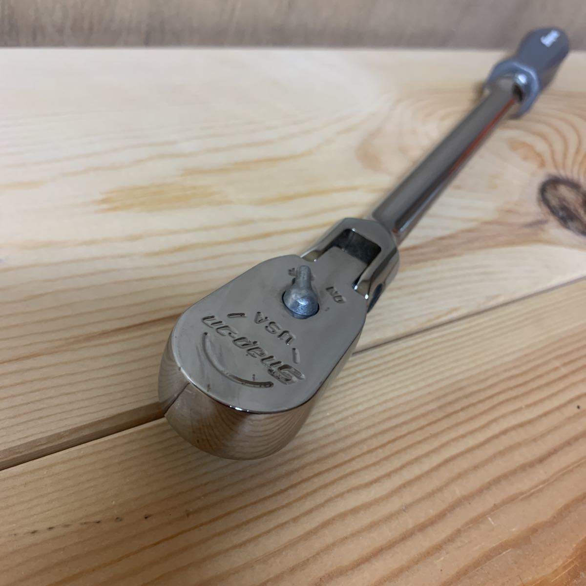 スナップオン Snap-on ロングフレックスラチェット旧グリップダーク