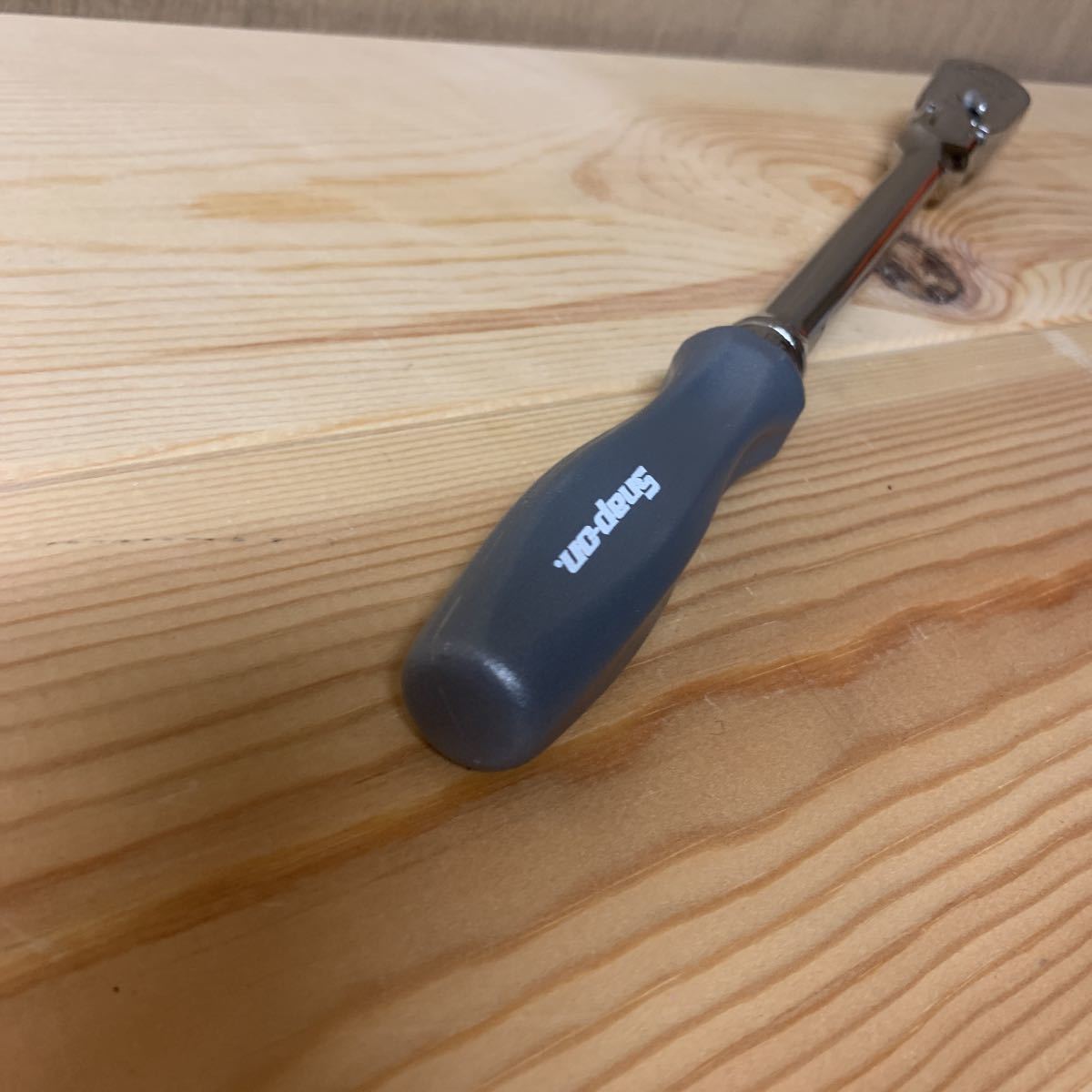 スナップオン Snap-on ロングフレックスラチェット旧グリップダーク