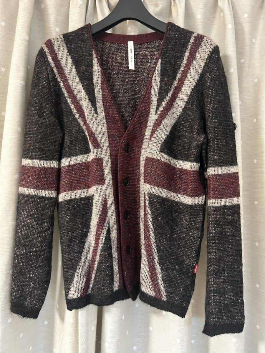TOMO 様専用 glamb グラム ユニオンジャック柄ニットカーディガン