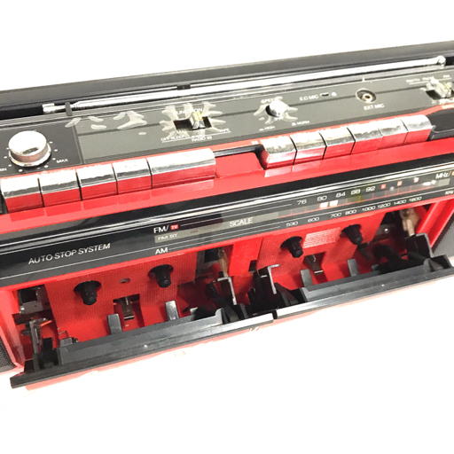 TRC-938 昭和レトロ Yahoo!オークション コカコーラ ラジカセ ダブル