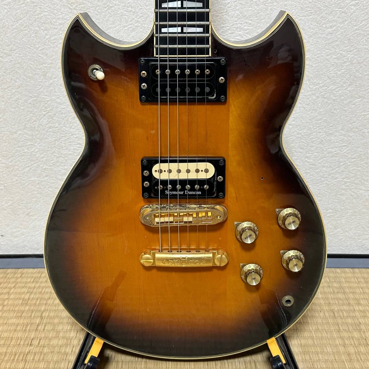 希少 YAMAHA SG2000 ブラウン サンバースト 1982年製 Ebony 日本製 