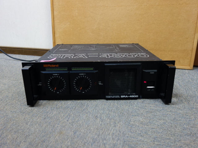 Roland SRA-4800 パワーアンプ PAアンプ | PIOUSTEC.COM