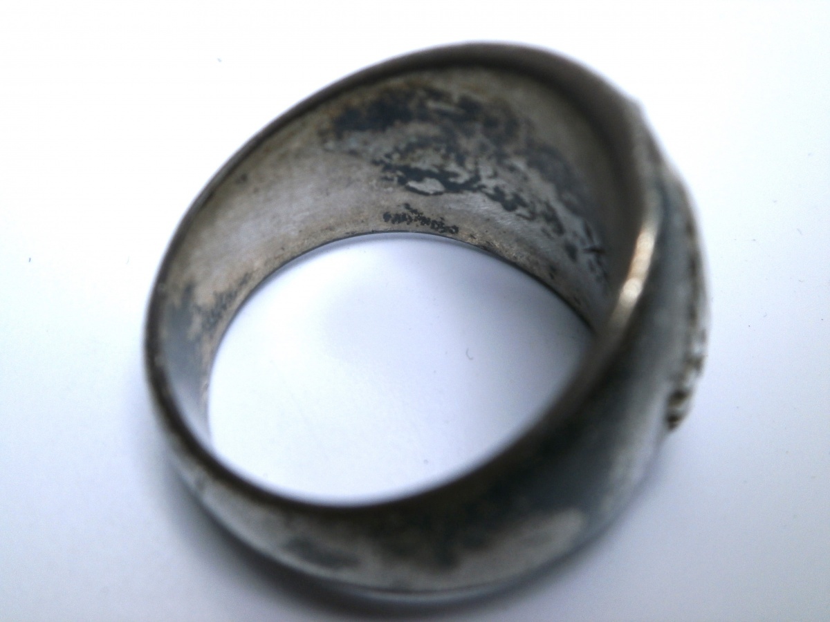 矢沢永吉　シルバーリング　25号 矢沢永吉 リング シルバー925 Yaz Eハネ 25号 EIKICHI YAZAWA 矢沢永吉