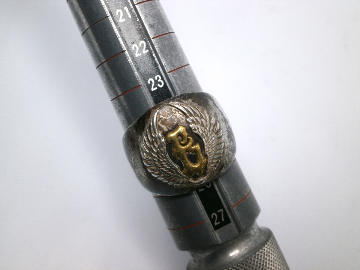 矢沢永吉 リング シルバー925 Yaz Eハネ 25号 EIKICHI YAZAWA 矢沢永吉