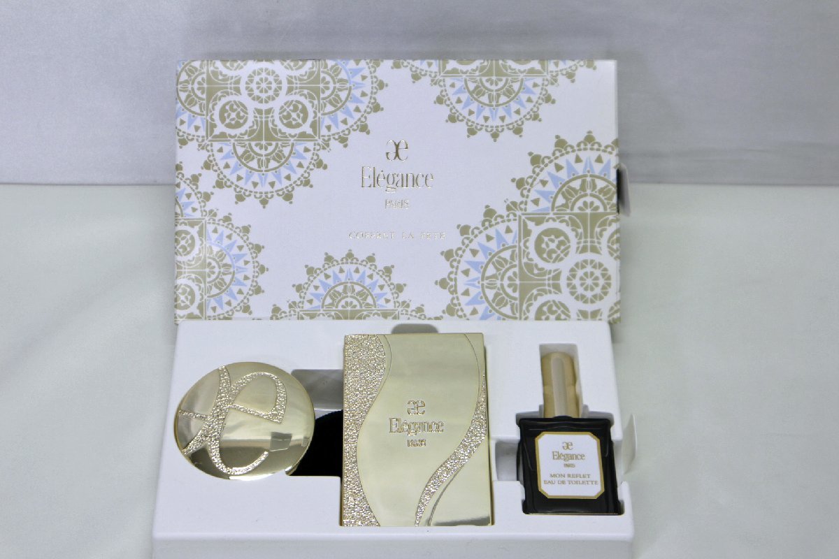 ▽未使用品▽エレガンス　コフレ ラ フェット （フェイスパウダー・アイカラー・オードトワレ) (31023011100624NM)