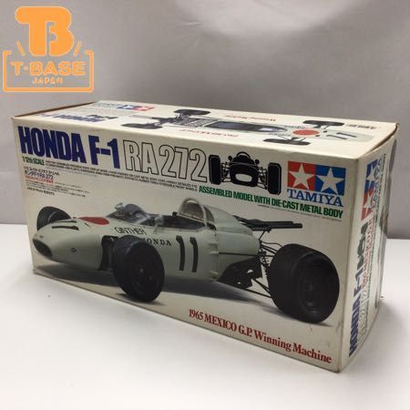 1円〜 破損 タミヤ 1/12 ホンダF-1 RA 272 メタルダイキャスト完成